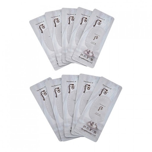 Combo 10 gói kỳ tẩy tế bào chết dưỡng trắng da Whoo Brightening Gel | BigBuy360 - bigbuy360.vn