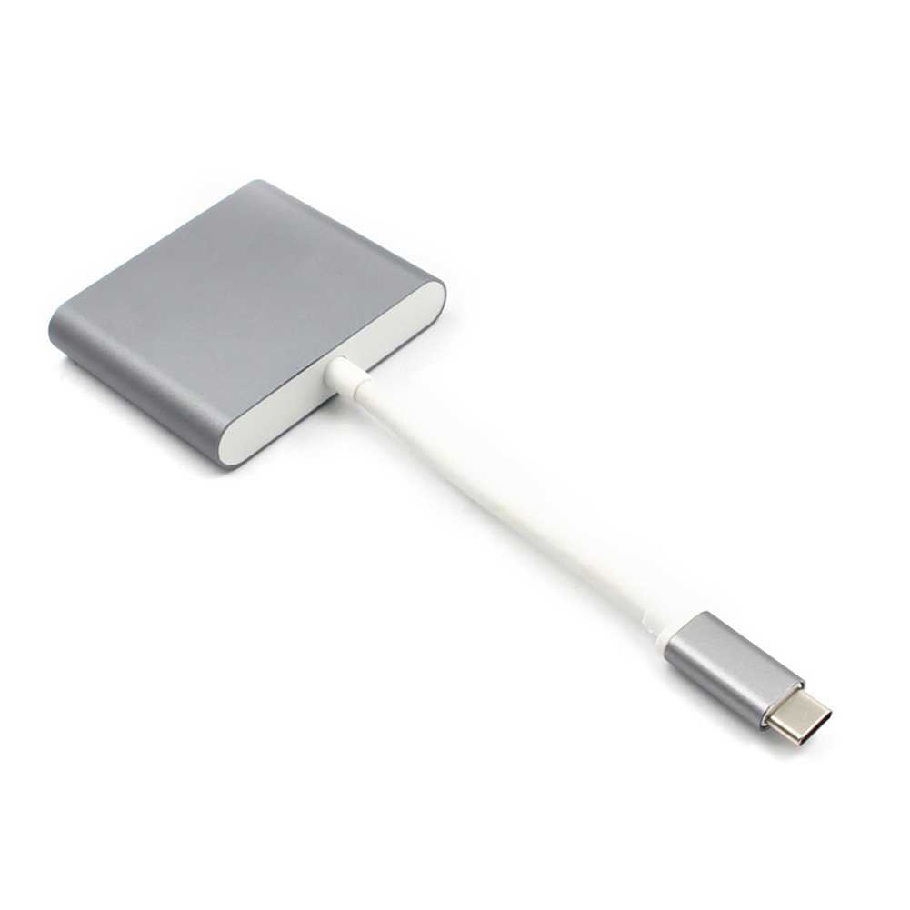 Bộ Chuyển Đổi Usb 3.1 Type-c Sang 4k Uhd Hdmi 3 Trong 1 Cho Macbook