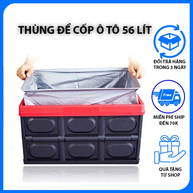 Thùng Đựng Đồ Ô Tô - Thùng Đựng Đồ Gấp Gọn Đa Năng Cao Cấp Tiện Ích Dùng Cho Cả Ô Tô Và Gia Đình