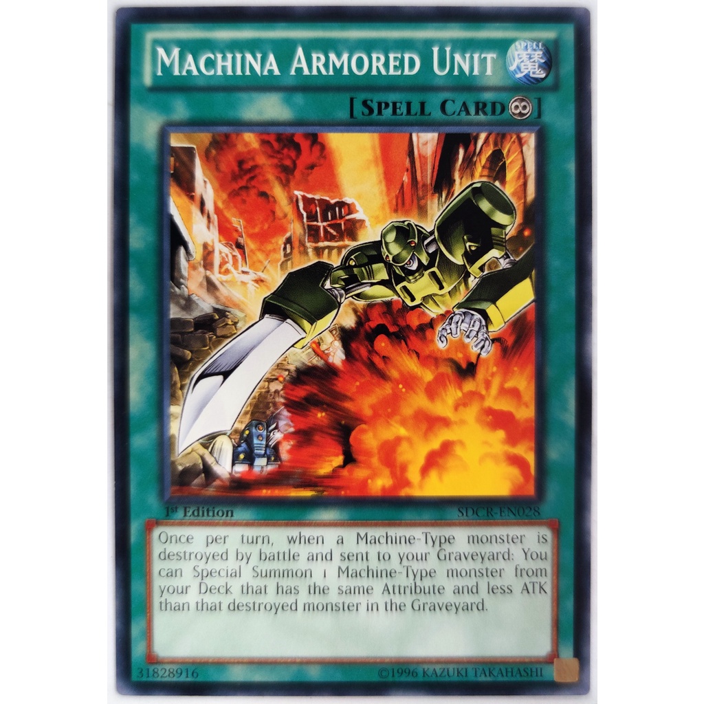 [Thẻ Yugioh] Machina Armored Unit |EN| Common (Duel Monsters)