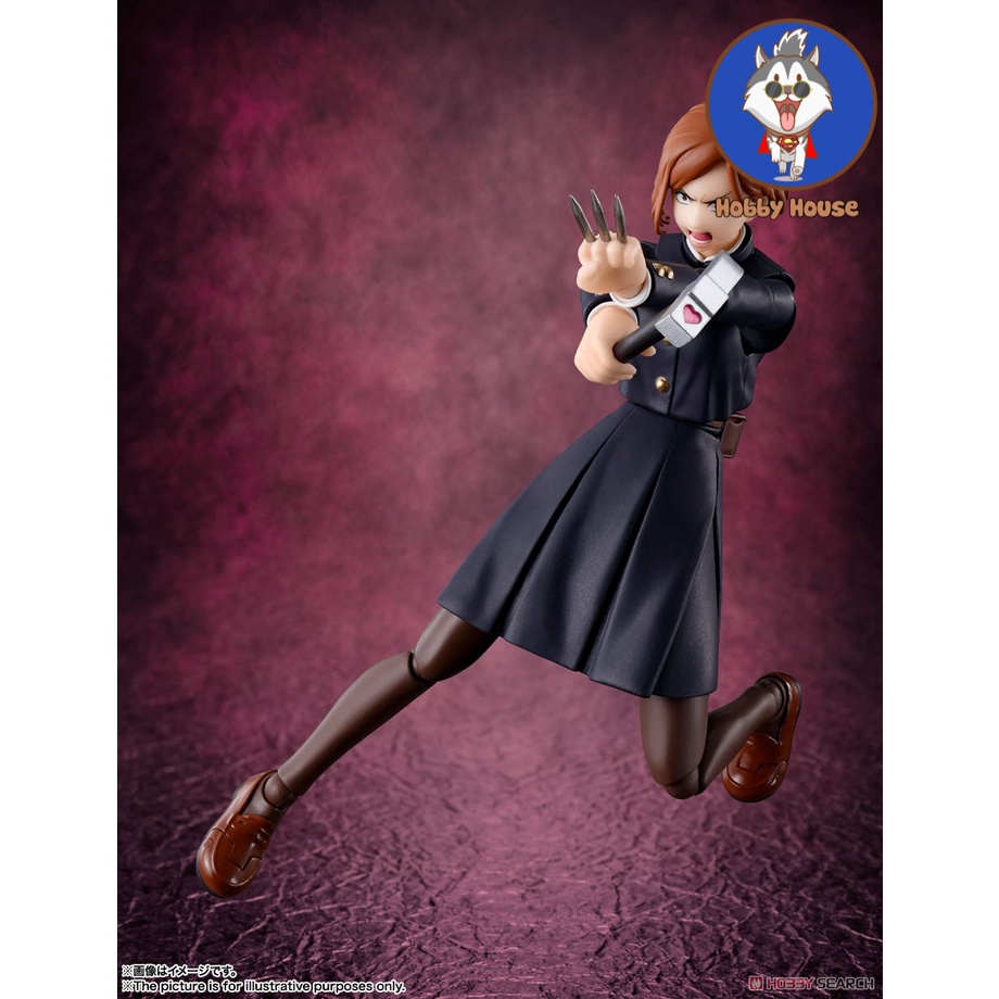 Mô Hình SHF Nobara Kugisaki Jujutsu Kaisen Chính Hãng Chú thuật hồi chiến