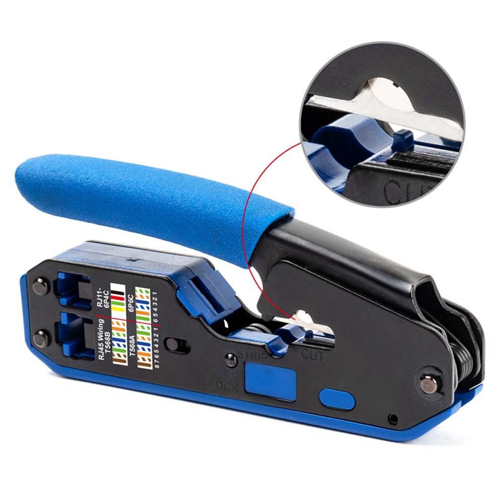 Kìm Cắt Dây Mạng Đa Năng 8P 6P Rj45 / 11 / 12 Rj45