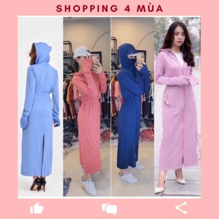Áo choàng chống nắng nữ 💝HÀNG LOẠI 1💝 Áo nắng thân dài thông hơi, mềm mịn, thoáng mát