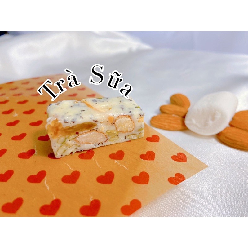 [Giá rẻ] Kẹo Nougat (hạt bổ não, đẹp da nhiều chất xơ)