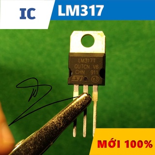 Linh kiện IC  LM317  TO-220 Mới 100%   /   1.2V/37V/1.5A