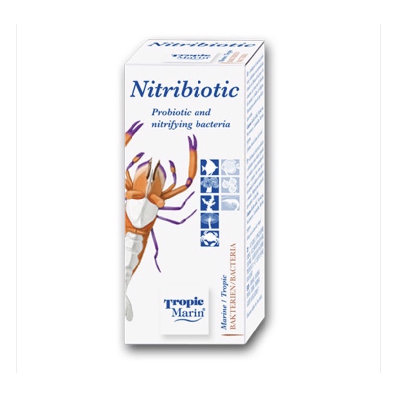 TROPIC MARIN NITRIBIOTIC 50ML – VI SINH PROBIOTIC VÀ NITRAT HÓA CHO HỒ CÁ NƯỚC MẶN VÀ NƯỚC NGỌT