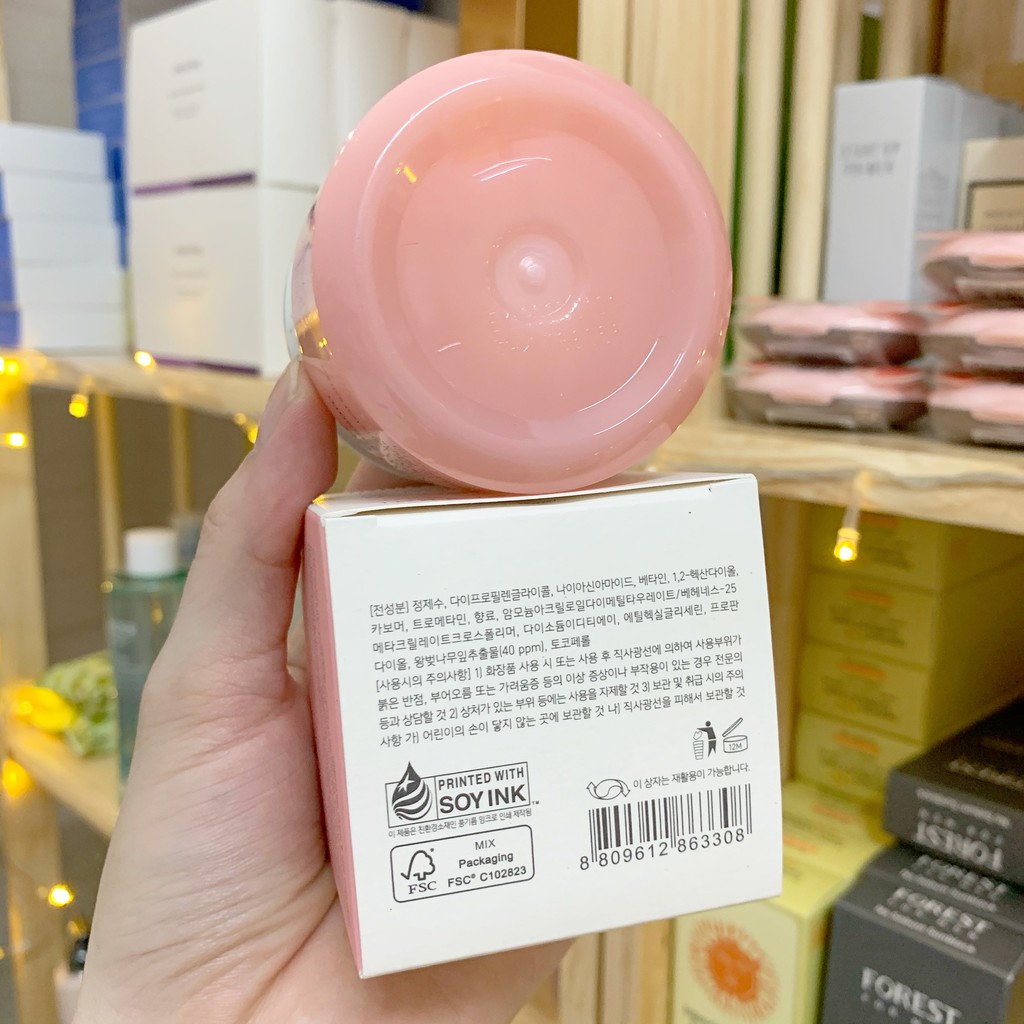Kem dưỡng trắng da dạng GEL Innisfree Jeju Cherry Blossom Jelly Cream