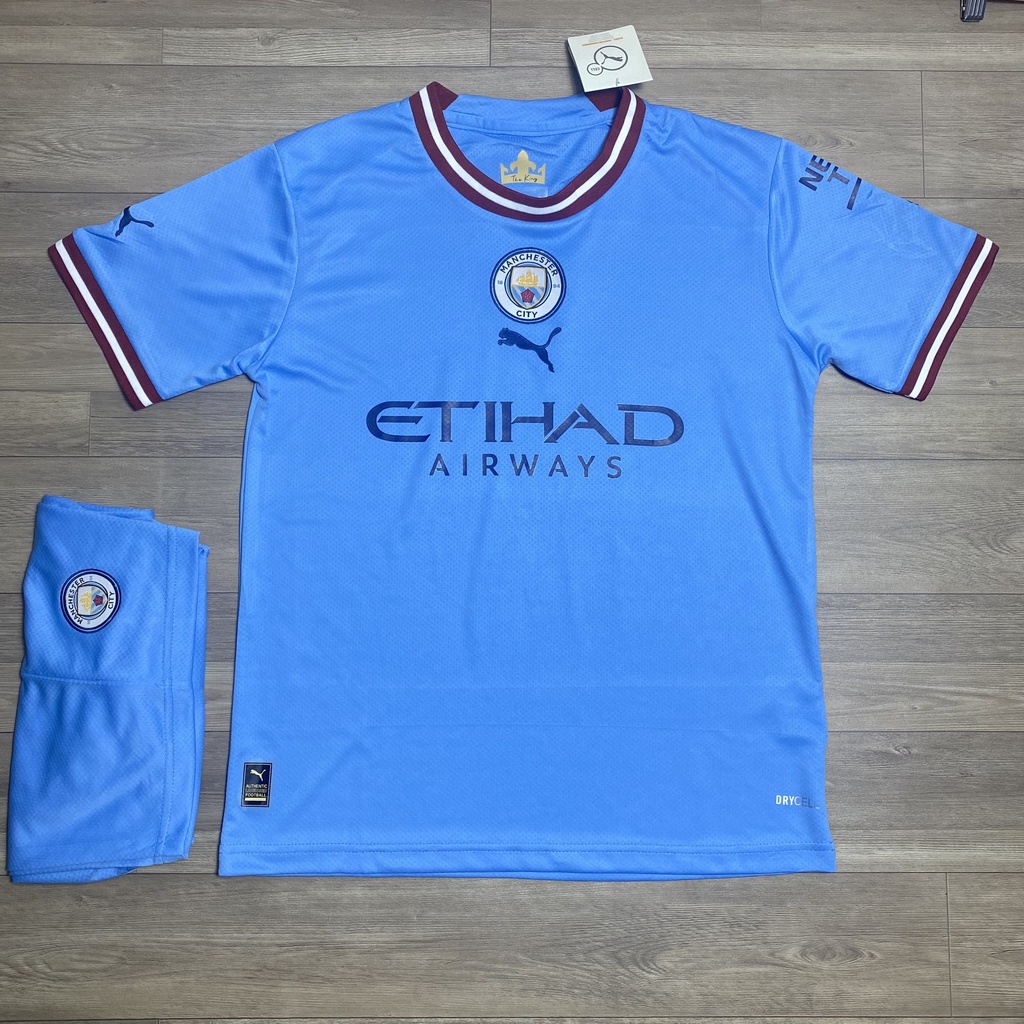 Áo Bóng Đá CLB Manchester City - Vải Gai Thái cao cấp - Quần áo bóng đá mẫu mùa giải mới