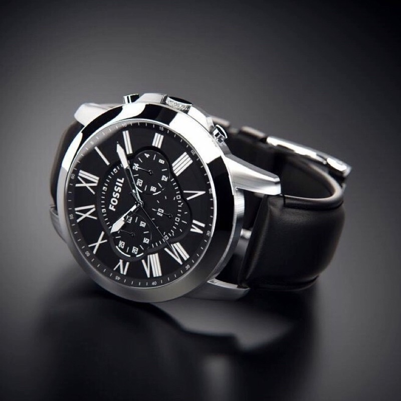 Đồng Hồ Nam FOSSIL FS4812 Dây Da Size 42mm Chạy Full 6 Kim Hàng Cao Cấp - Bảo Hành 24 Tháng | BigBuy360 - bigbuy360.vn