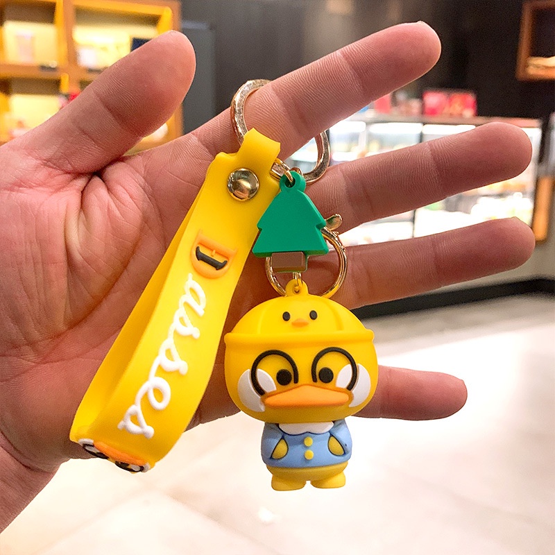 Móc Khóa Hình Chú Vịt Dễ Thương Xinh Xắn