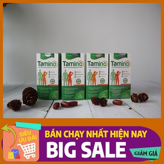 [Combo 4 hộp] Viên Uống Tăng Cân, Tăng Cơ, Săn Chắc, Không Tích Nước, Không Tác Dụng Phụ Từ Thảo Dược Thiên Nhiên Tamino