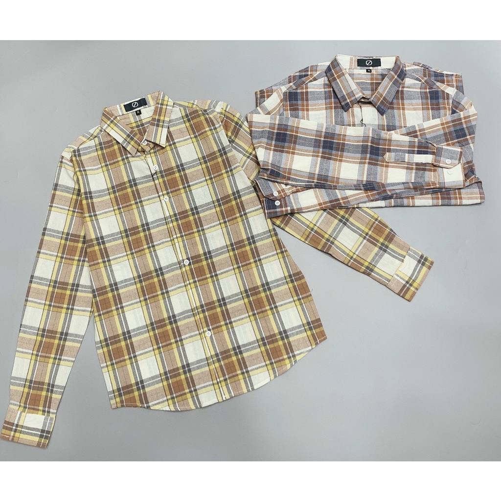 Áo sơ mi nam tay dài caro chất vải mềm không nhăn [HÌNH THẬT] | BigBuy360 - bigbuy360.vn