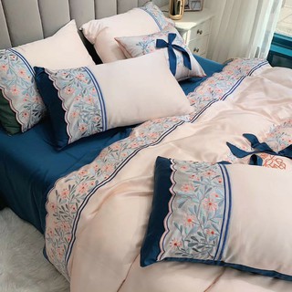 Set Chăn Ga Gối Lụa Cao Cấp (set 5 món)