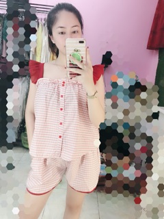 Bộ ngủ thô cánh tiên