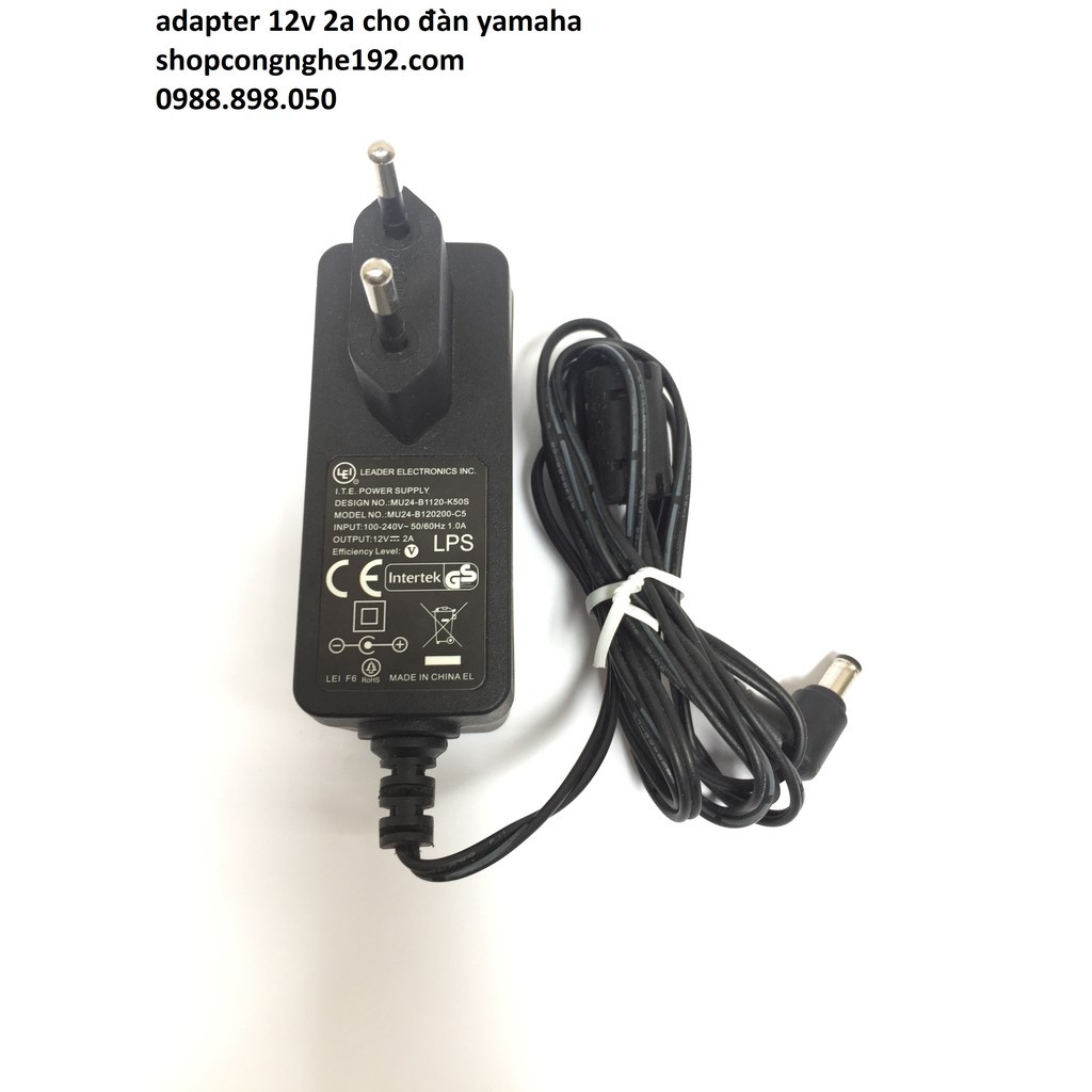 [FREESHIP 99K]_Bảo hành lỗi 1 đổi 1 ADAPTER ĐÀN ORGAN YAMAHA 12V 2A