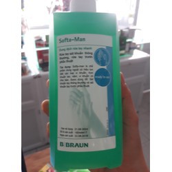 Nước sát khuẩn tay nhanh Softa-man