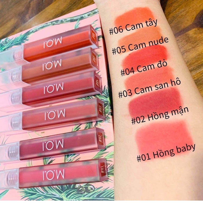 Son Kem Lì SGirls Summer chất nhung mềm mại nhiều dưỡng - Son MOI COSMETICS Hồ Ngọc Hà