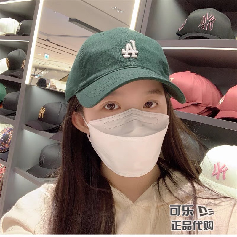 Mũ lưỡi trai xanh LA  RUBY Chất vải bố, unisex, hottrend phong cách Hàn Quốc