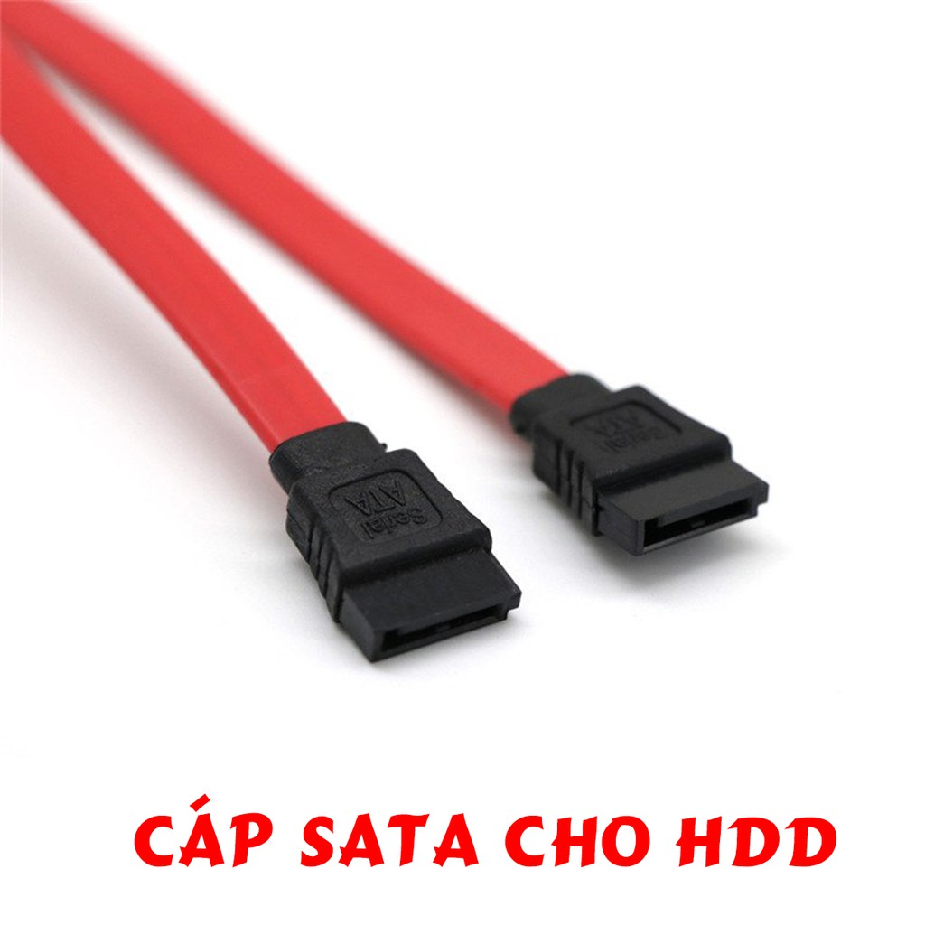 Cáp tín hiệu sata cho HDD, SSD, DVD... Cable sata