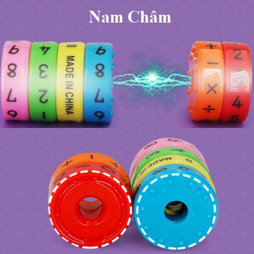 Rubik NAM CHÂM Tính Toán Phát Triển Trí Tuệ Cho Trẻ [ĐỒ CHƠI TRẺ EM]