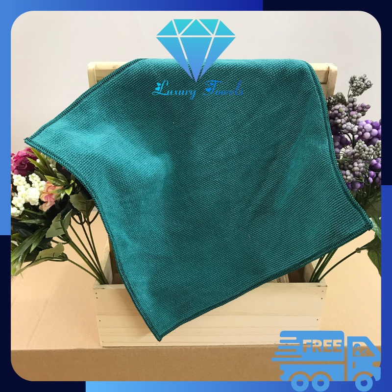 Khăn Lau Bếp Đa Năng Luxury Towels L01 Size 30x30cm Sợi Microfiber Mềm Mịn Chống Trầy