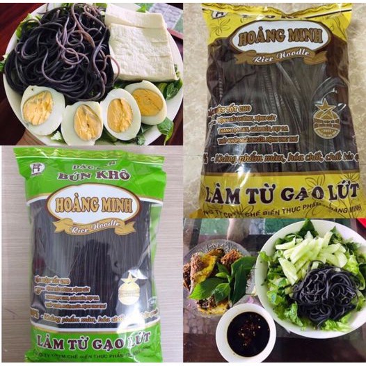 Bún gạo lứt đỏ, Phở gạo lứt đỏ Hoàng Minh Thực dưỡng EATCLEAN tốt cho sức khỏe | BigBuy360 - bigbuy360.vn
