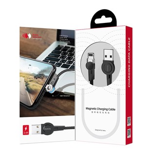 Cáp sạc Từ 180 Độ Xoay Được 3A Sạc Nhanh S8 cho IPhone-Micro-Type C