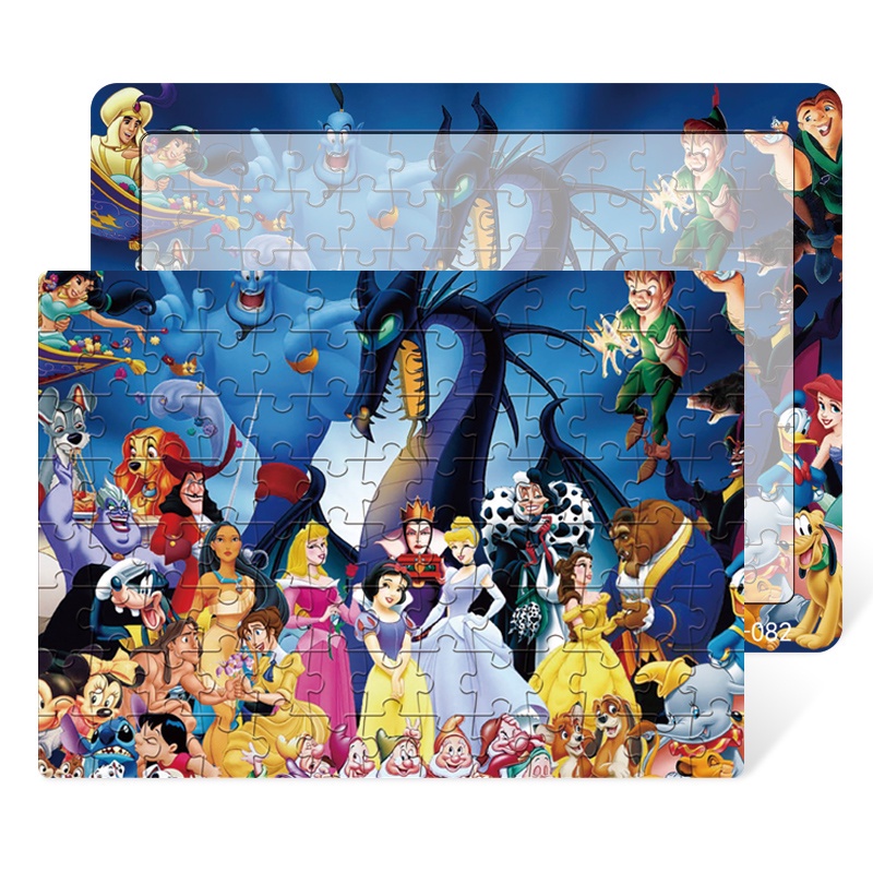 Bộ 104-89 Miếng Đồ Chơi Xếp Hình Hoạt Hình Cho Bé