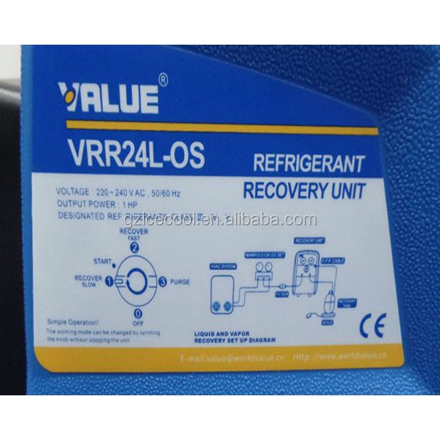 Máy thu hồi gas lạnh Value VRR24L-OS