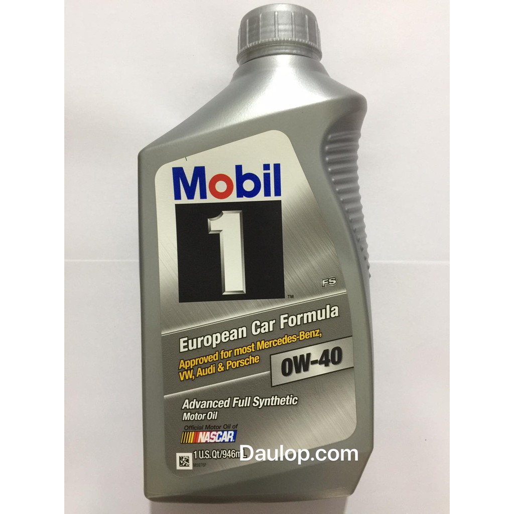 Dầu xe ga Mobil 0w40 hàng nhập khẩu Mỹ
