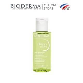 Dung dịch cân bằng cho da hỗn hợp và da dầu Bioderma Sébium Lotion - 50ml