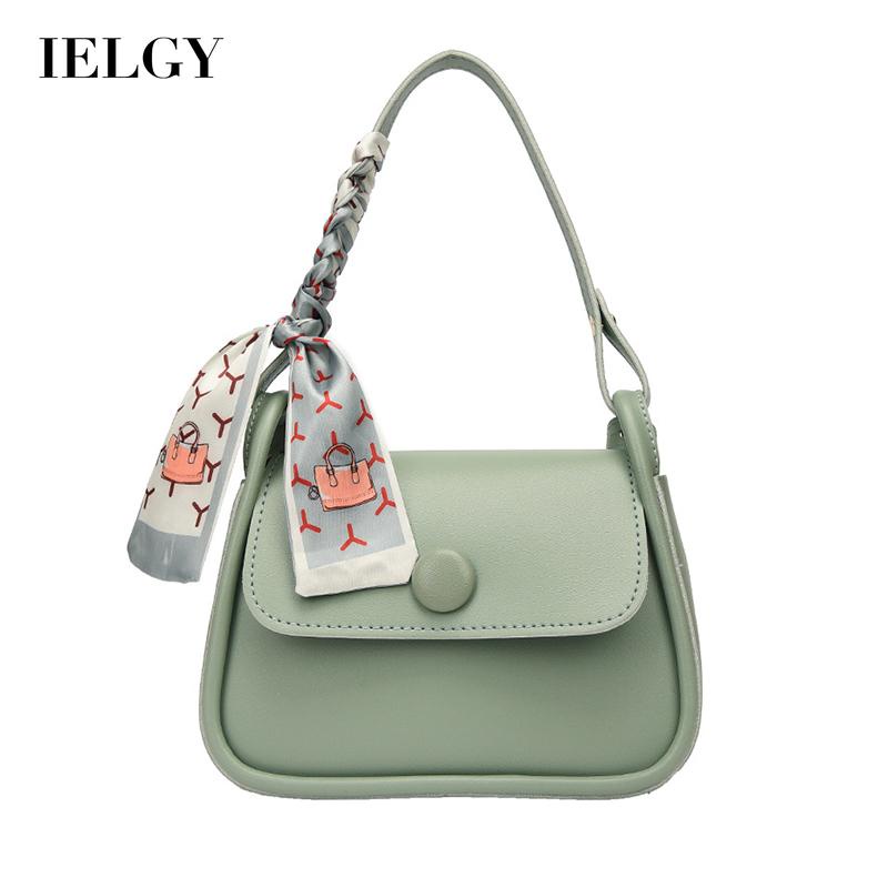 Túi xách IELGY đeo vai bằng lụa cỡ nhỏ đơn giản thời trang dành cho nữ