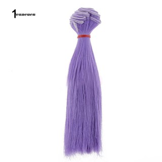 Bộ tóc giả thẳng dài 15cm cho búp bê