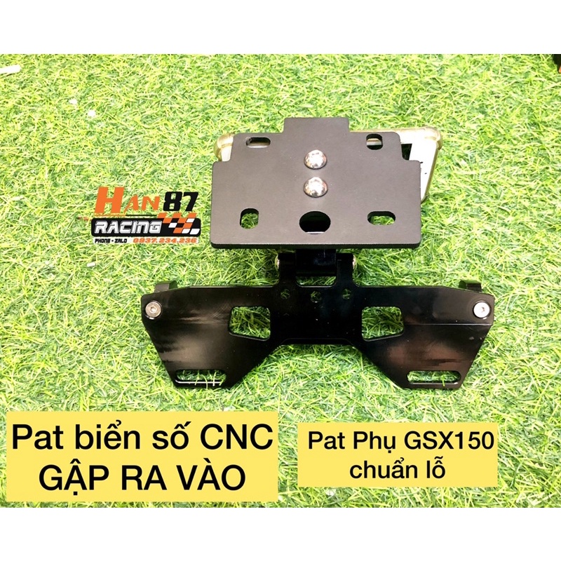 GSX150 Pat Biển Số CNC - pat phụ dành riêng GSX150