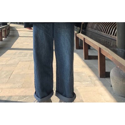 Order | Quần jeans ulzzang dáng dài rộng
