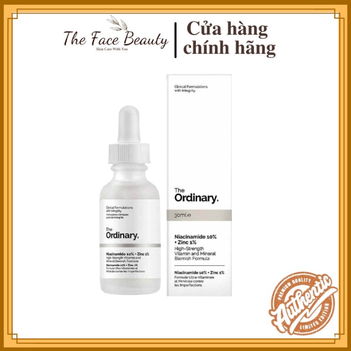 Serum THE ORDINARY NIACINAMIDE 10%  Zinc 1% Tinh Chất | BigBuy360 - bigbuy360.vn