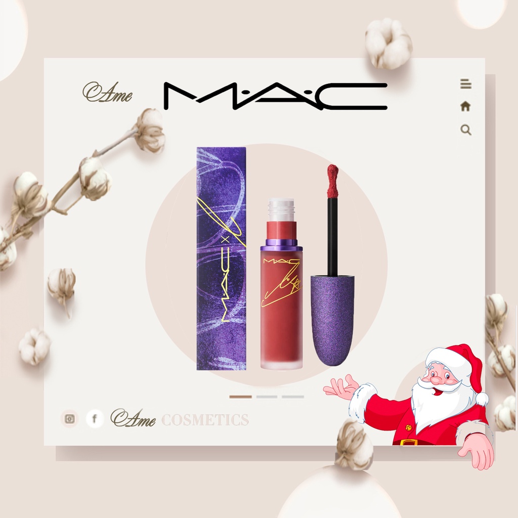 Son Kem MAC x LISA Edition Powder Kiss Liquid Lip Colour