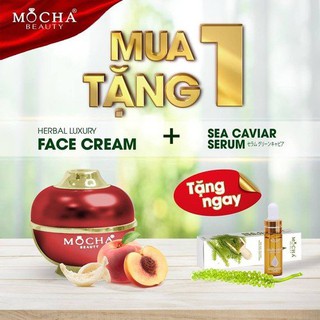 KEM FACE NHẠY CẢM MOCHA -  MUA 1 TẶNG 1 HỘP SERUM RONG NHO