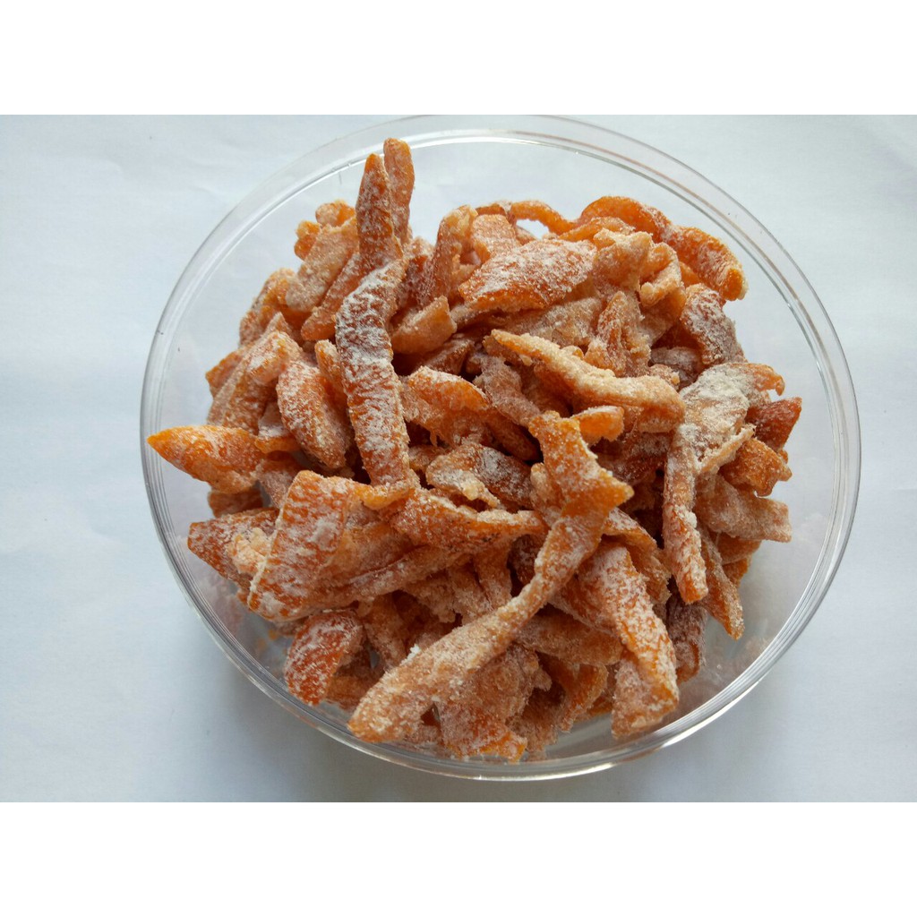 HỘP 200g Mứt Trần Bì Loại Ngon