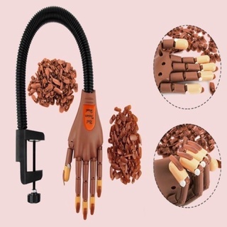 Bàn tay giả tập làm nails kèm 100 móng