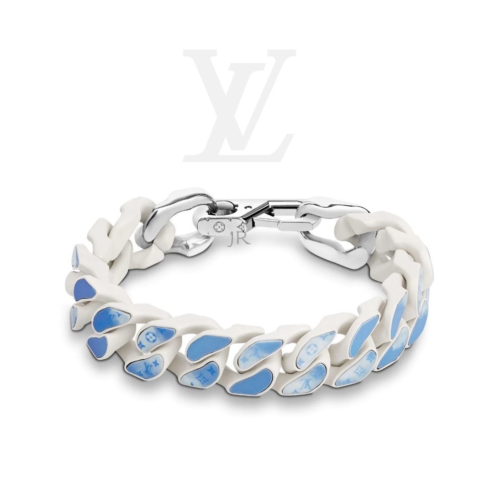 Vòng tay dây xích hình Monogram Clouds hàng mới năm 2022