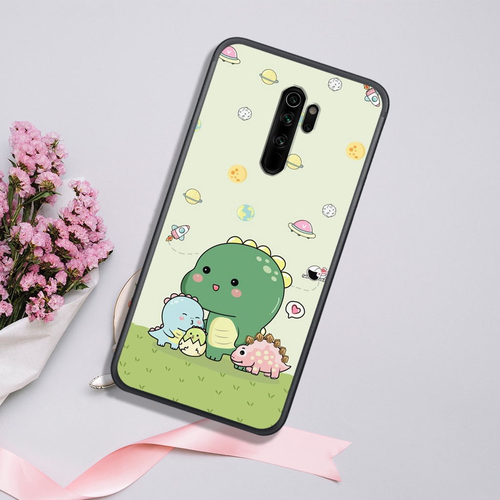 [HOT]ỐP XIAOMI REDMI NOTE 8 - NOTE 8 PRO - REDMI 9 , IN HÌNH KHỦNG LONG CHIBI SIÊU DỄ THƯƠNG.