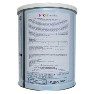 Sữa bột Hikid Premium Tách Béo [600g]