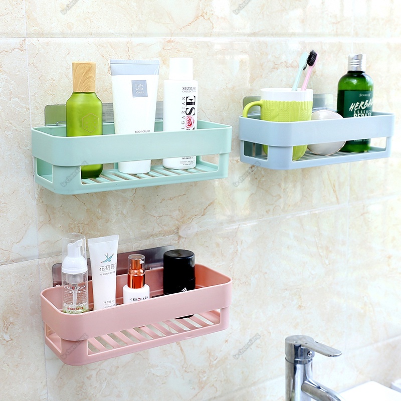 Kệ Nhà Tắm, Kệ Để Đồ Nhà Bếp Đa Năng Dán Tường KG04