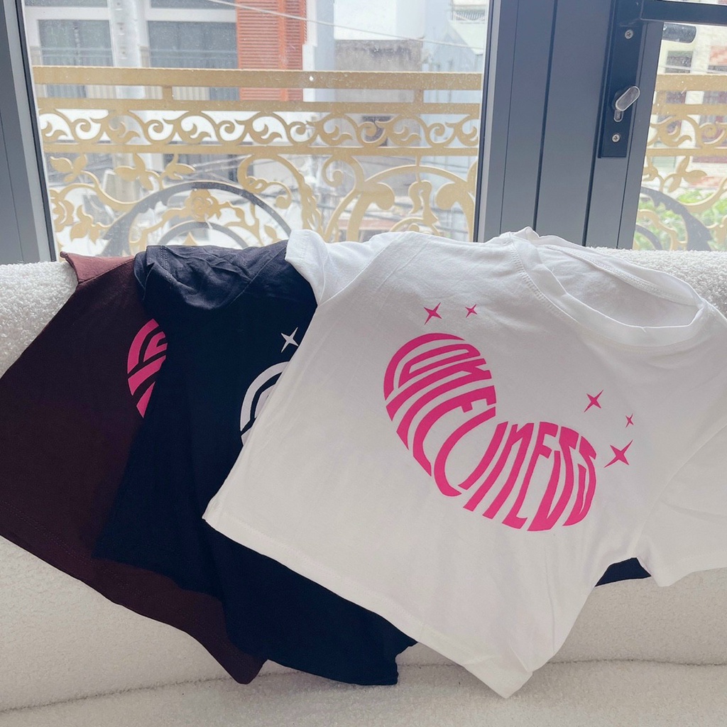 Áo croptop kiểu Basic JOY BABE form ôm 🙊 thun xịn hack dáng co giãn 4 chiều, áo crop top kieu tay ngắn CRON 250 -5C