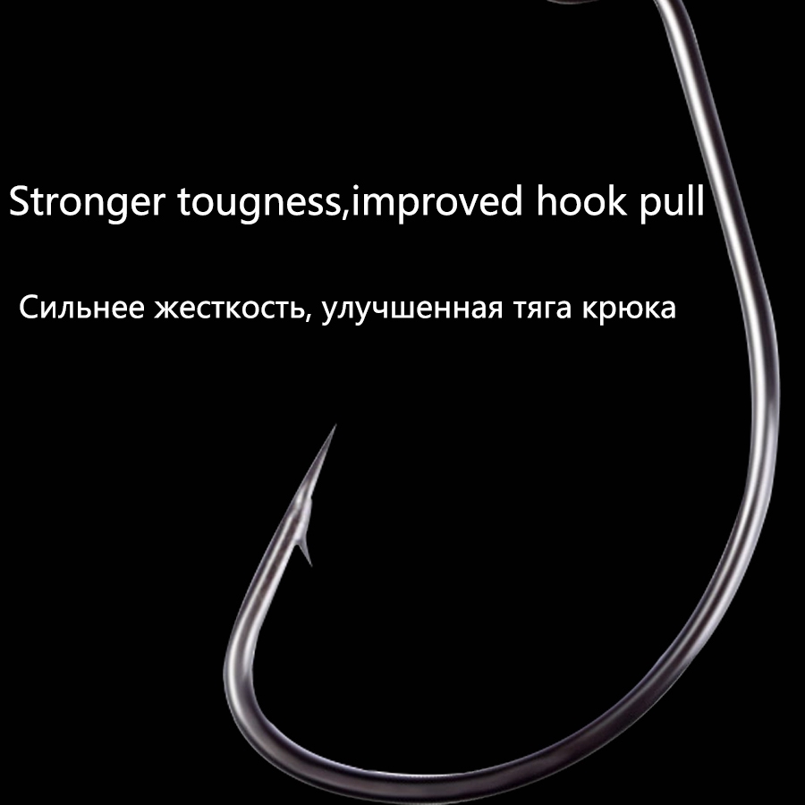 Set 50 lưỡi câu cá bằng thép cacbon cao cấp