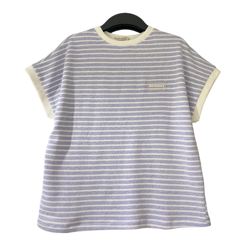 STRIPED LOGO TEE