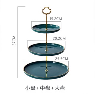 (hàng có sẵn )Khay pancake 3 tầng bắc âu cao cấp