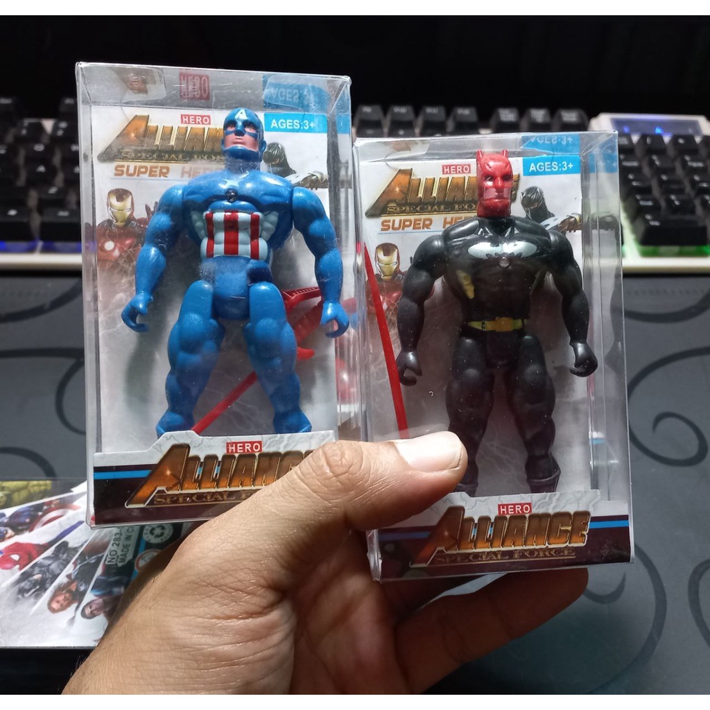 Đồ Chơi Super Man, Đồ Chơi Siêu Anh Hùng Cho Bé, Mô Hình Siêu Nhân  02086