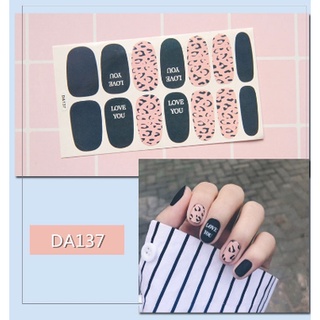 Set 14 Nhãn Dán Móng, Sticker Dán Móng 3D mẫu mới 💖💖💖